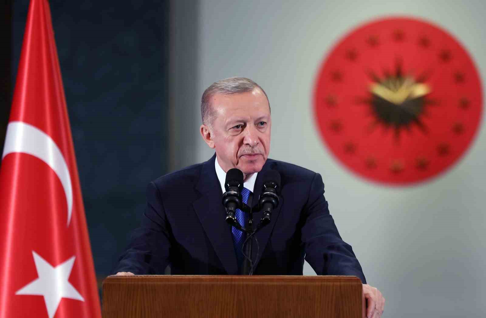 Cumhurbaşkanı Erdoğan: “Ramazan Bayramı’nda Gaziantep Nurdağı ve Kahramanmaraş Türkoğlu’nda ilk köy evlerinin teslimatını gerçekleştireceğiz"