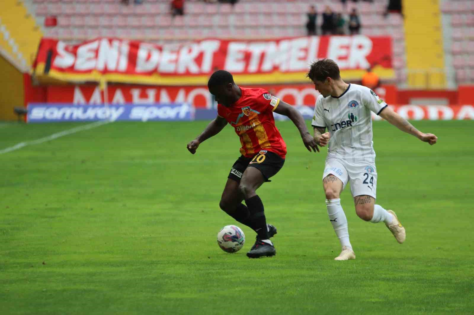 Spor Toto Süper Lig: Kayserispor: 0 - Kasımpaşa: 0 (Maç sonucu)