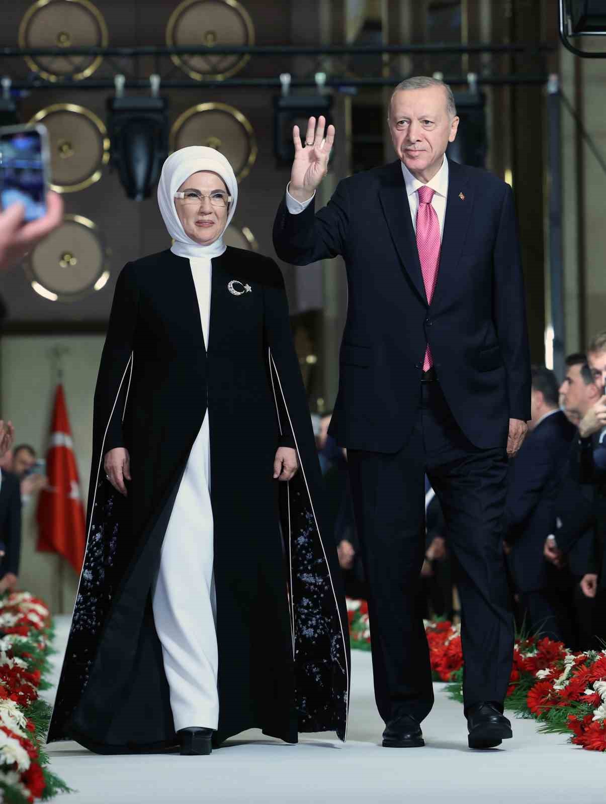Cumhurbaşkanı Erdoğan, Cumhurbaşkanlığı Göreve Başlama Töreni’nde konuştu (1)