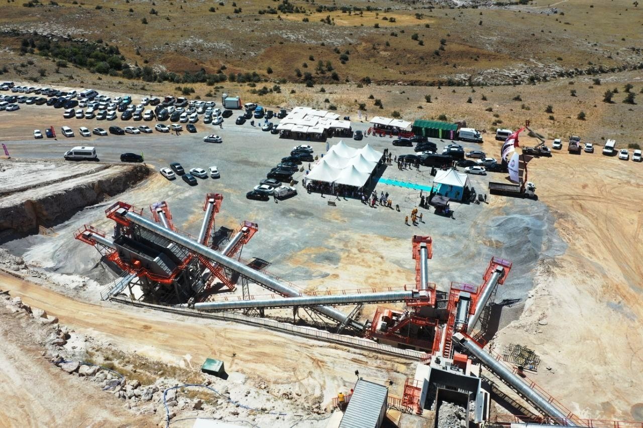 Kayseri’de tek, Türkiye’de sayılı olan konkasör tesisi açıldı