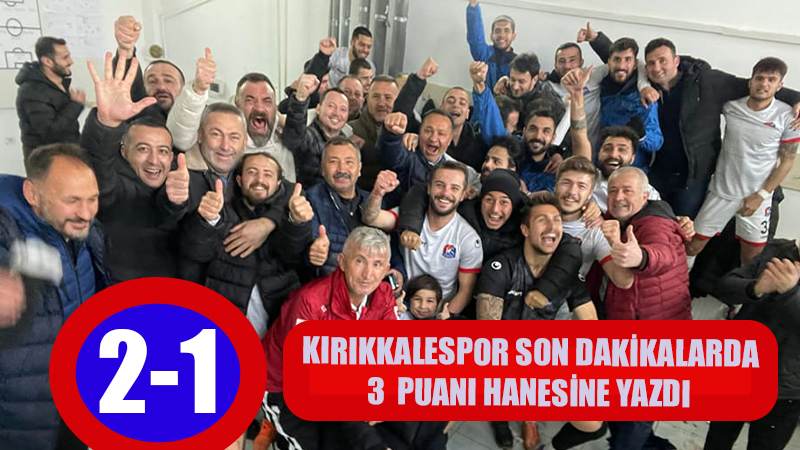 TFF 3. Lig: Kırıkkale BA: 2 - Ergene Velimeşespor: 1