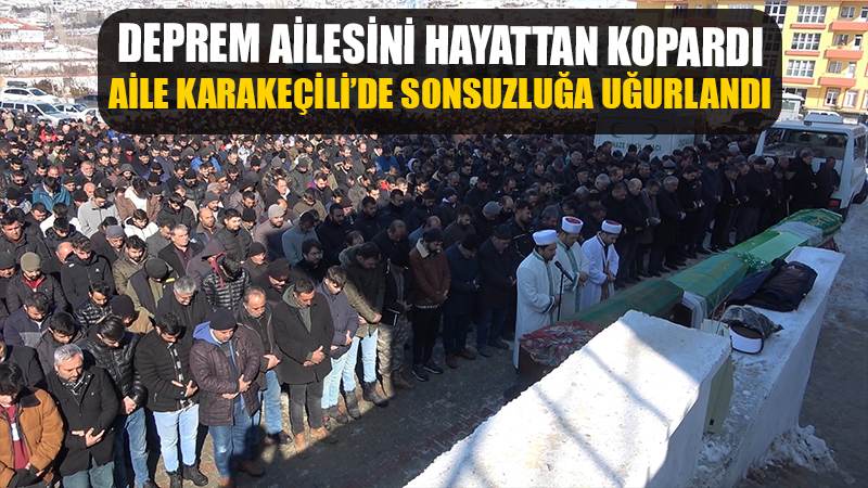 Deprem, ailesini hayattan kopardı: Eşi, 4 yaşındaki kızı, kız kardeşi ve kuzeni toprağa verildi