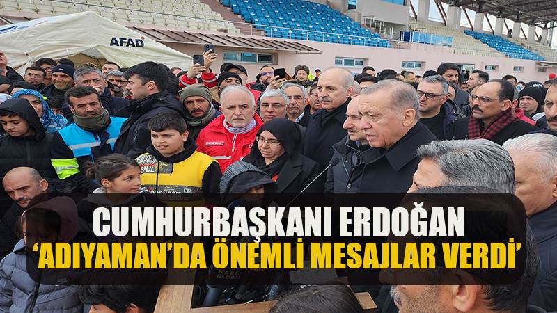 Cumhurbaşkanı Erdoğan: 'Bir yıllık kira bedelini ödeyeceğiz'