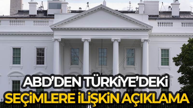 Beyaz Saray: '' (Türkiye'deki seçimler) Başkan Biden, kazanan kim olursa olsun onunla çalışmayı dört gözle bekliyor'