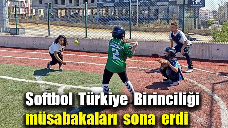 Softbol Türkiye Birinciliği müsabakaları sona erdi