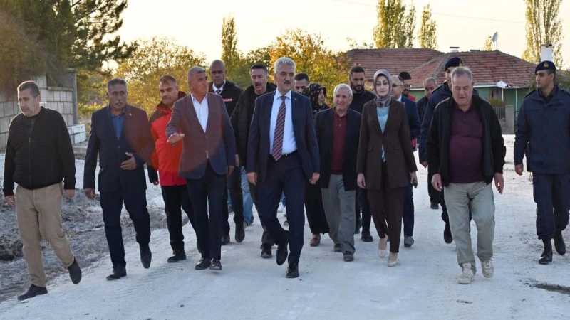 Çelebi’de köylerin sorunları çözüm buluyor