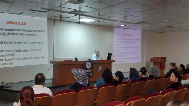 Meme kanserine karşı farkındalık oluşturuldu