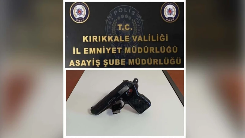 Tüfek, tabanca ve fişek ele geçirildi