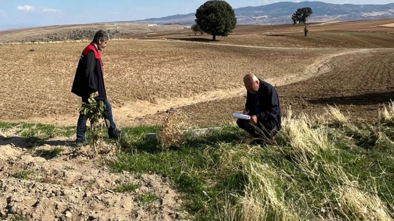 Kırıkkale’de araziler kontrol ediliyor