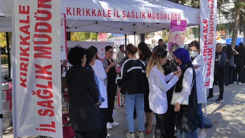 Meme kanserine karşı farkındalık oluşturuldu