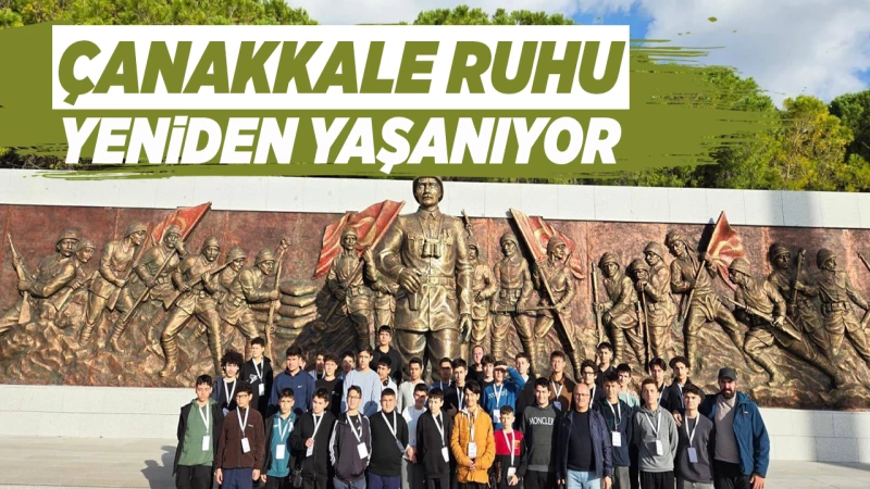 Çanakkale ruhu yeniden yaşanıyor