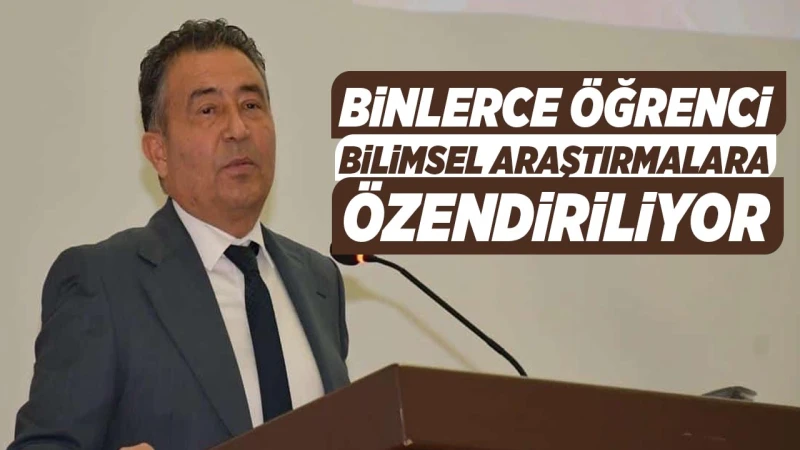 Binlerce öğrenci bilimsel araştırmalara özendiriliyor