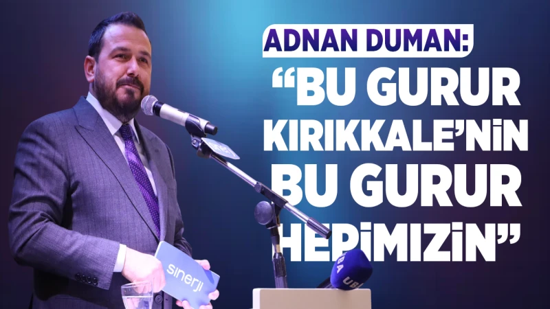 Sinerji A.Ş Başkanı Adnan Duman: “Hedeflerimiz ve hayallerimiz çok büyük”