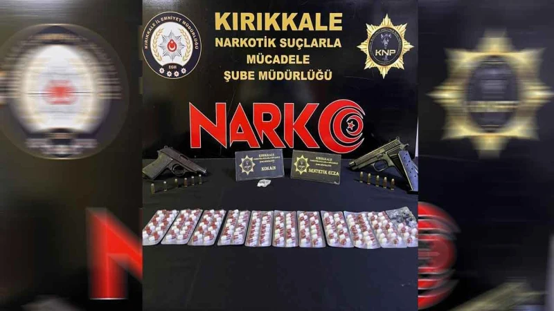 Sentetik ecza ele geçirildi