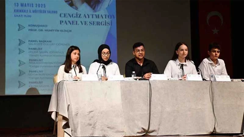 Liselilerden Cengiz Aytmatov paneli