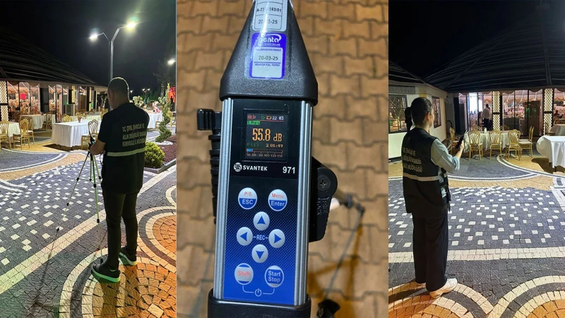 Kırıkkale’de canlı müziklere gürültü denetimi