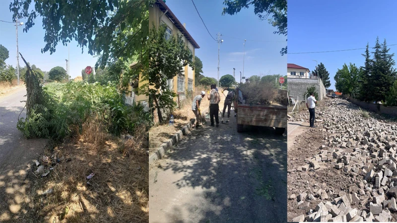 Balışeyh’te altyapı ve çevre düzenlemesi yapılıyor