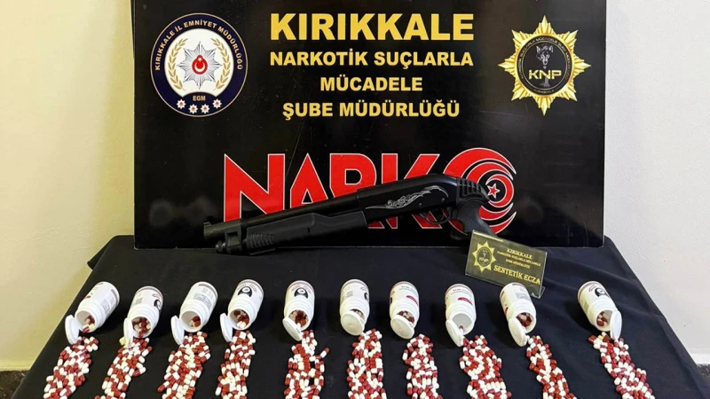 Kırıkkale’de uyuşturucu zanlıları yakalandı