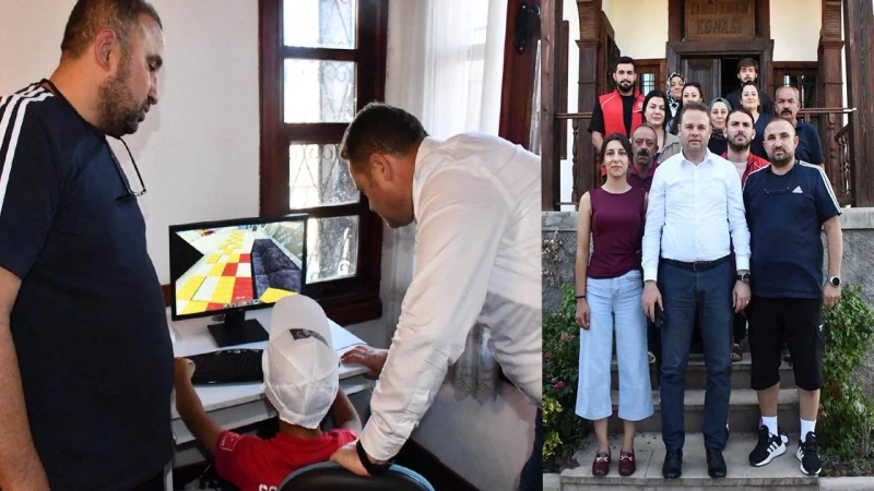 Güneş’ten Keskin Gençlik Merkezi’ne ziyaret