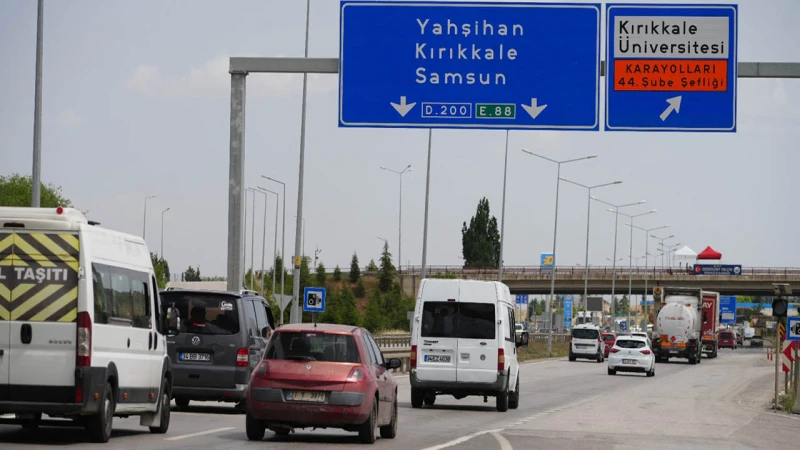 Kırıkkale’de 112 araç trafikten men edildi