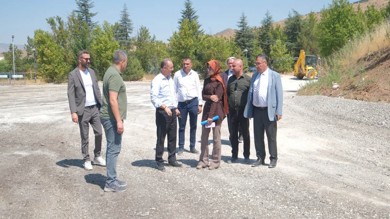 Tıp Fakültesi Otoparkı yenileniyor