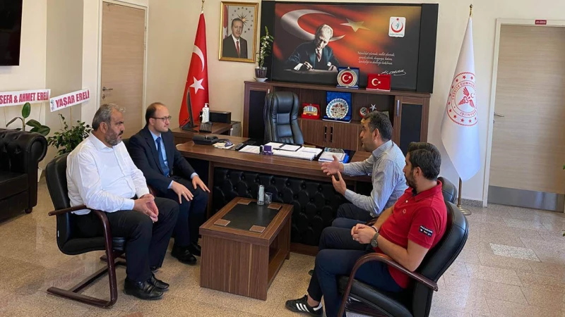 Pehlivanlı’dan Yüksek İhtisas Hastanesi’ne ziyaret
