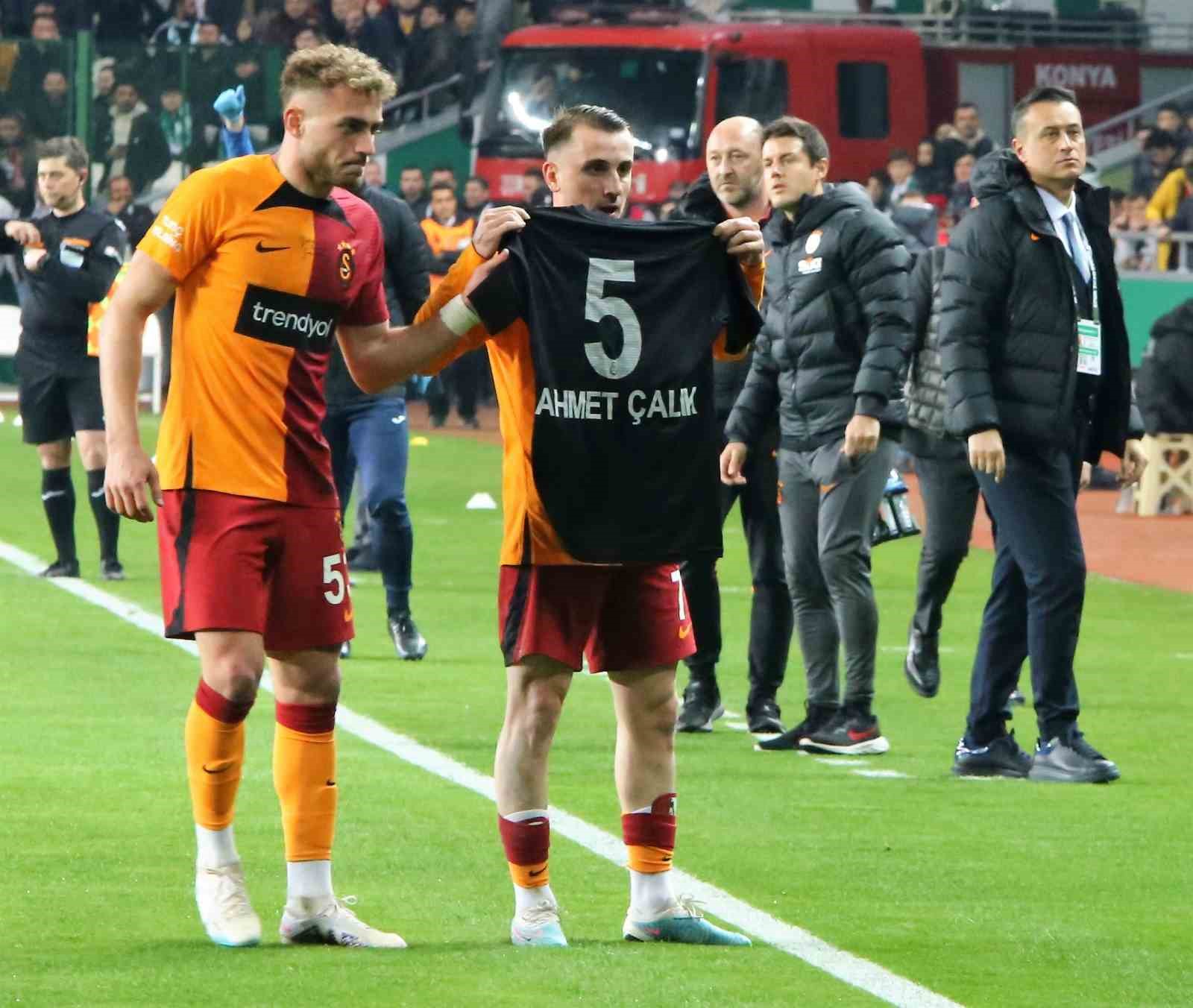 Spor Toto Süper Lig: Konyaspor: 0 - Galatasaray: 1 (İlk yarı)