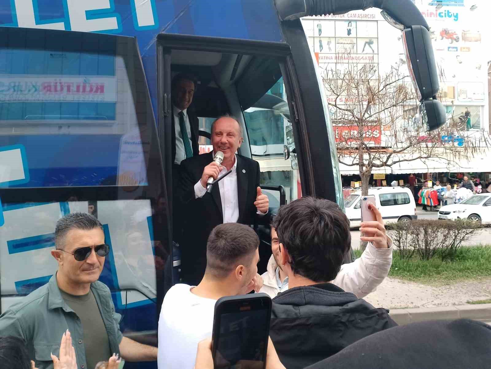 Cumhurbaşkanı Adayı İnce: “(Ali Babacan) O birinci turda Kemal Bey’e oy verecek mi ondan da şüpheliyim”