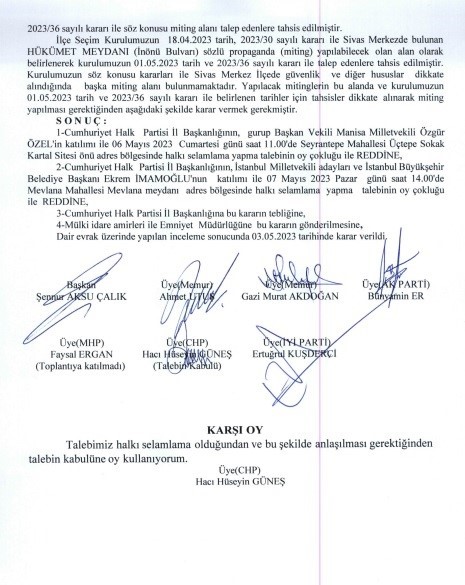 İmamoğlu’na polis tutanağı