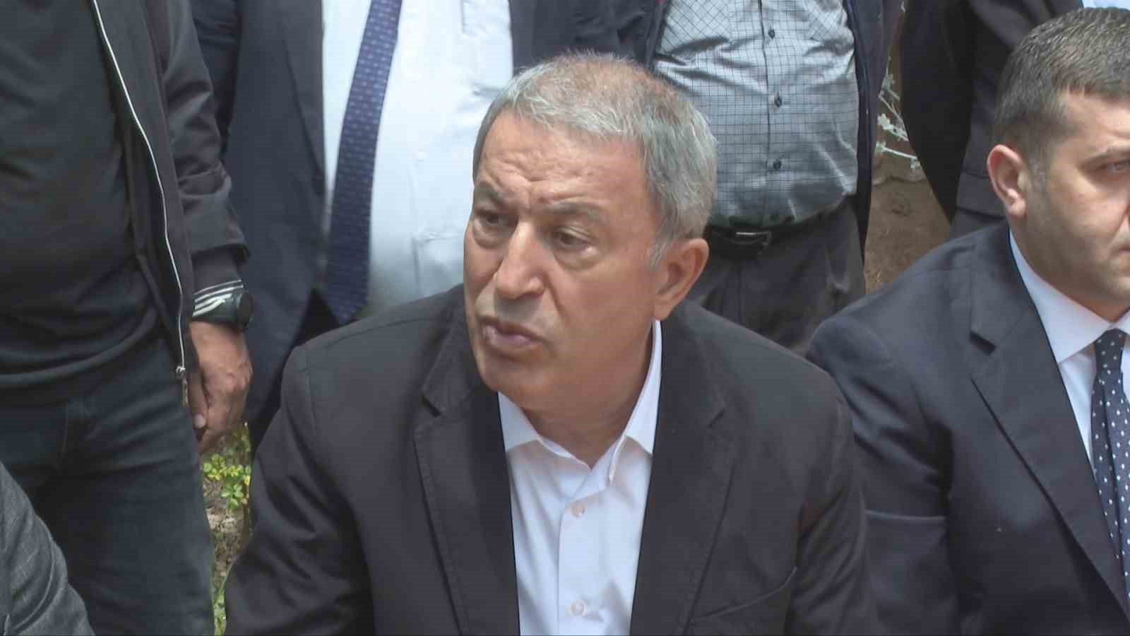 Bakan Akar: “Milletimizin 14 Mayıs’taki milliyetçi tavrını gördükten sonra bir anda çakma milliyetçiler, çakma terörle mücadeleciler ortaya çıktı”