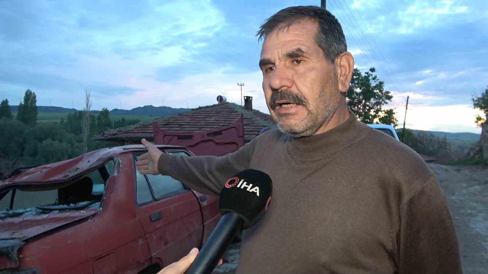 Kırıkkale’de sel felaketi: Araçlar sürüklendi, hayvanlar telef oldu