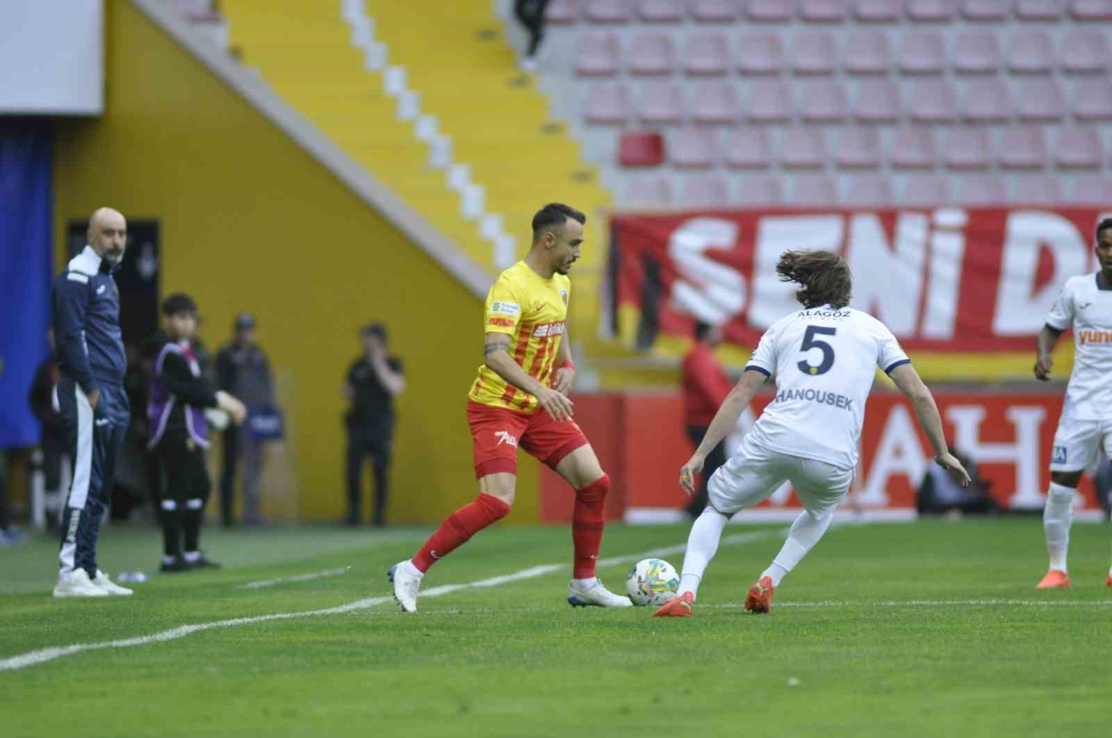 Spor Toto Süper Lig: Kayserispor: 0 - MKE Ankaragücü: 1 (Maç devam ediyor)