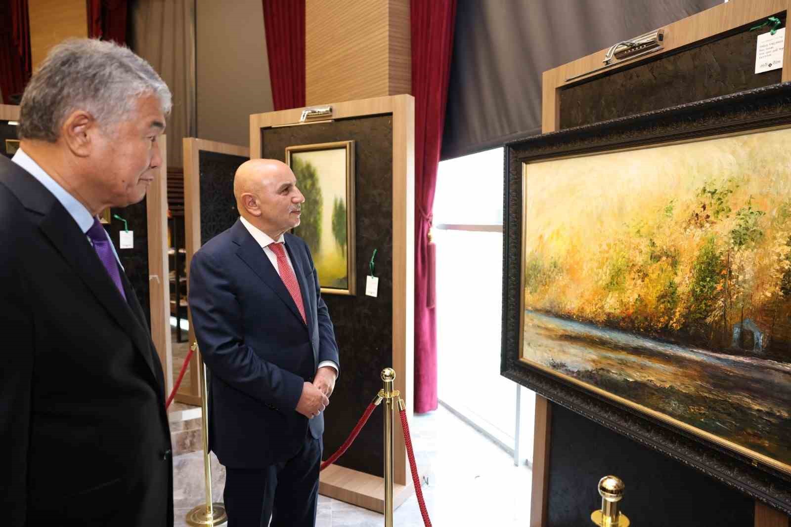 Sevgi Yolculuğu Karma Sergisi Keçiören’de açıldı