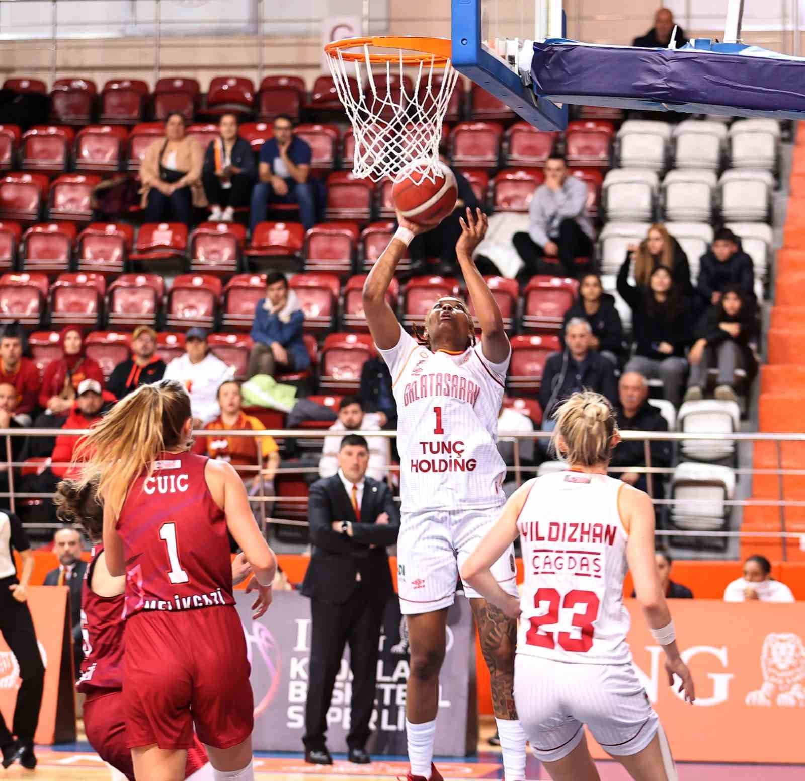 TKBL: Galatasaray: 89 -  Melikgazi Kayseri Basketbol: 85