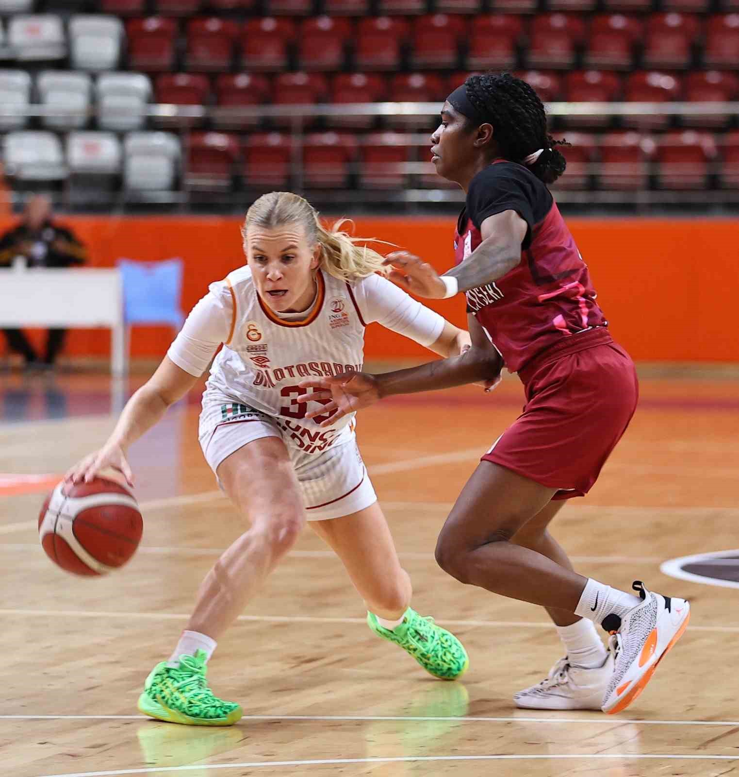 TKBL: Galatasaray: 89 -  Melikgazi Kayseri Basketbol: 85