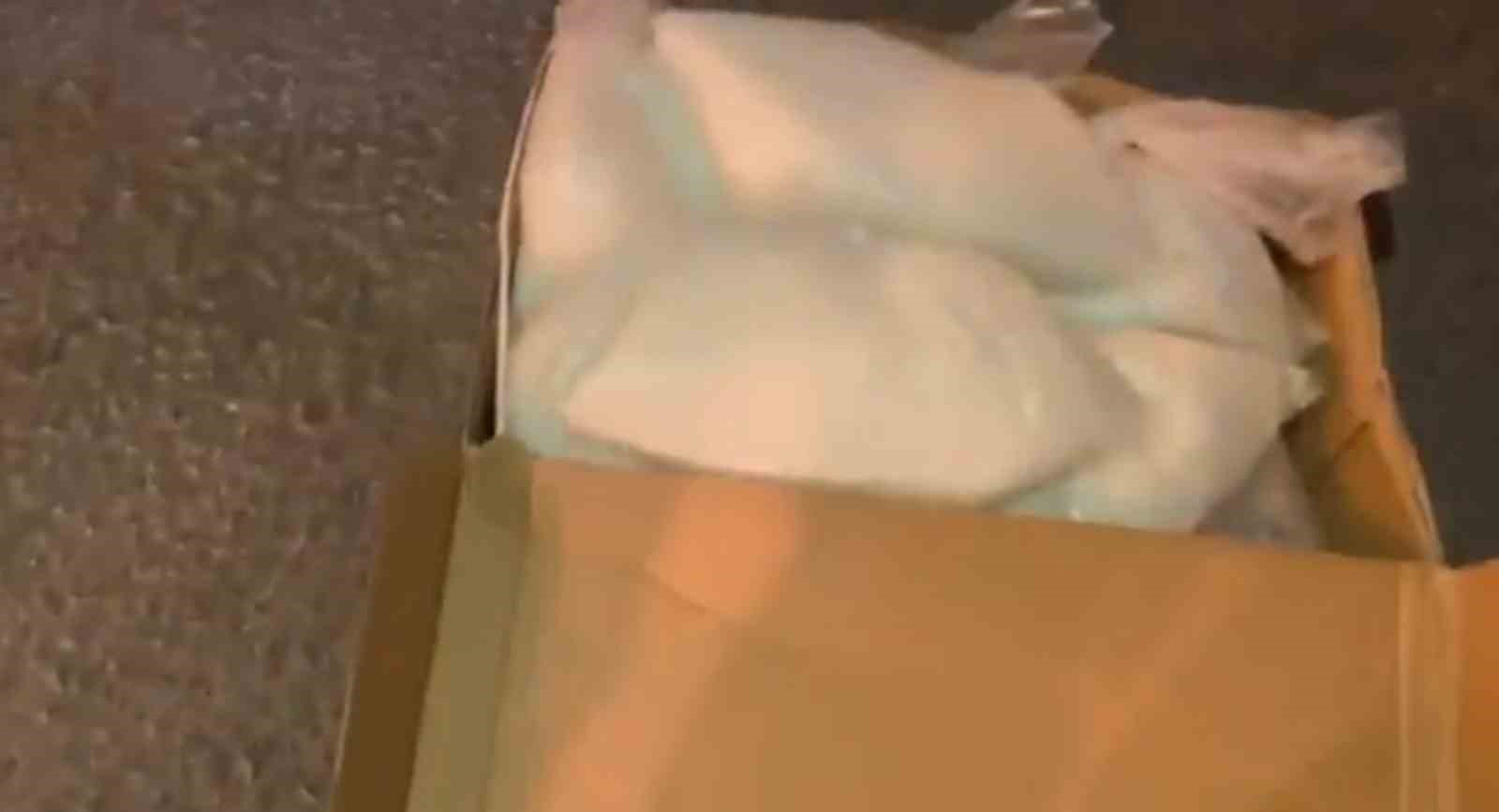 Kayseri’de ayakkabı kutusuna zulalanmış 5 kilo uyuşturucu ele geçirildi