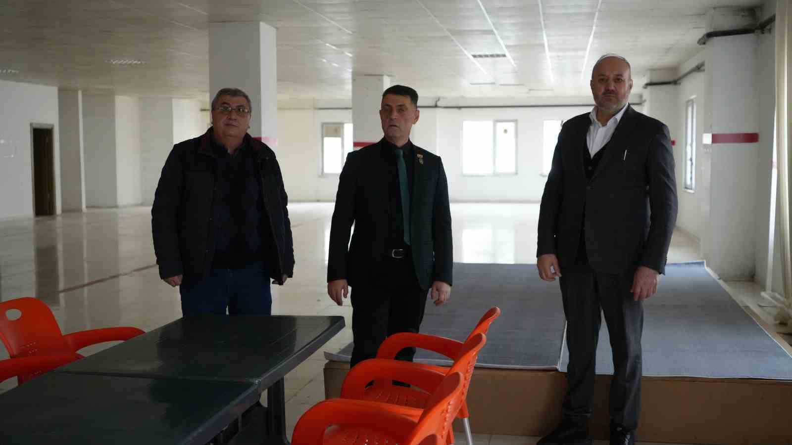 Şehit yakınları ve gazilere ücretsiz düğün salonu