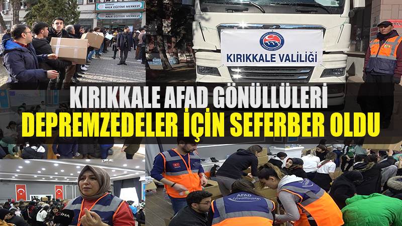 AFAD gönüllüleri depremzedeler için seferber oldu: Yardımları anlatırken duygulandılar