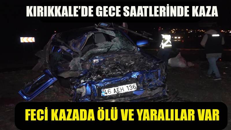 Çarptığı pikabı biçen tır tarlaya uçtu: 1 ölü, 5 yaralı