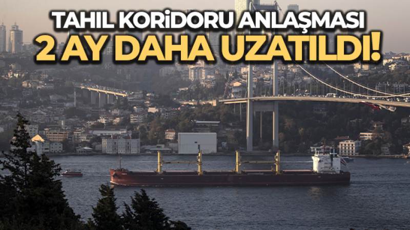 MSB: (Tahıl Koridoru) 'Taraflarca girişimin uzatılması yönünde atılan adımlar takdirle karşılanmaktadır'