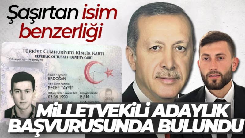 Recep Tayyip Erdoğan, Nevşehir'den milletvekili adaylık başvurusunda bulundu
