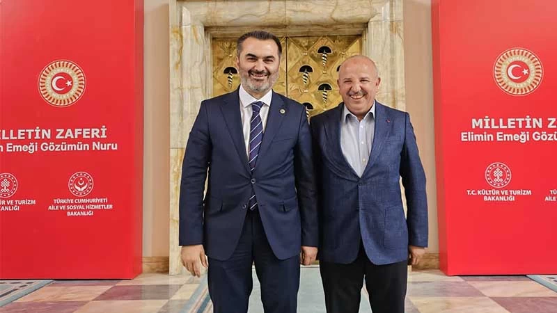 CÖNGER’DEN KAPLAN’A ZİYARET 