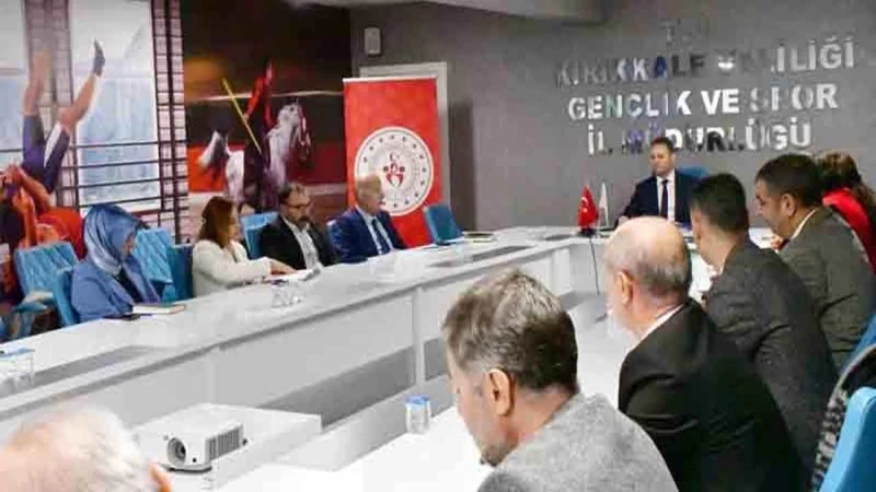 Spor alanında projeler görüşüldü