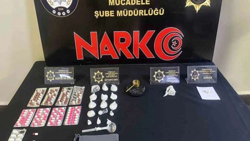 Kırıkkale'de narkotik operasyonu: