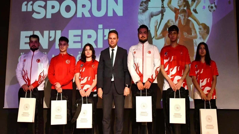 Kırıkkale'de "Sporun Enleri" ödüllendirildi