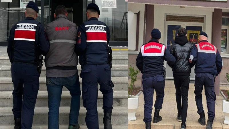 Kırıkkale'de aranan iki hükümlü yakalandı