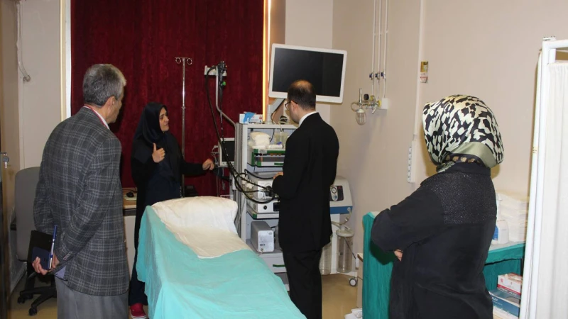 Hastanede birimlere yakın takip!