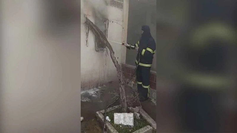 Kömürlük ve tandır yangını korkuttu!