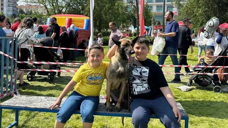 Çocuklar Hera ve İglo’yu çok sevdi