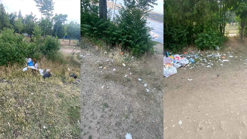 Karaahmetli'de korkutan manzara!